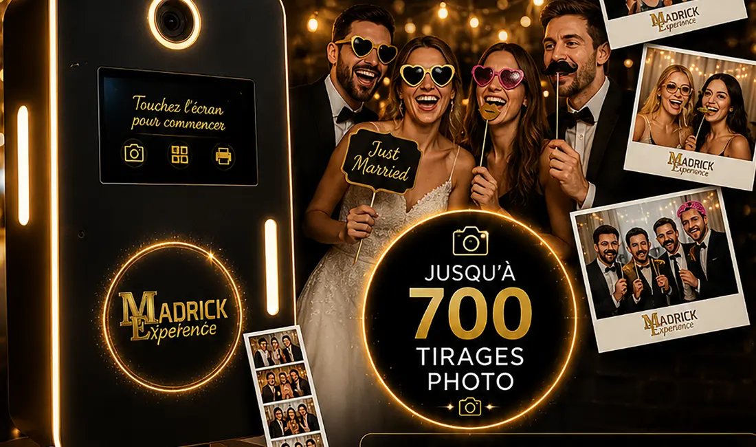 Photobooth Madrick Experience et exemples de photos